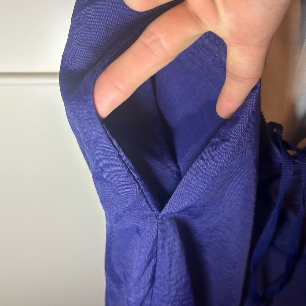 Adidas flannel zipper flared trackpants - Picture 8 of 9